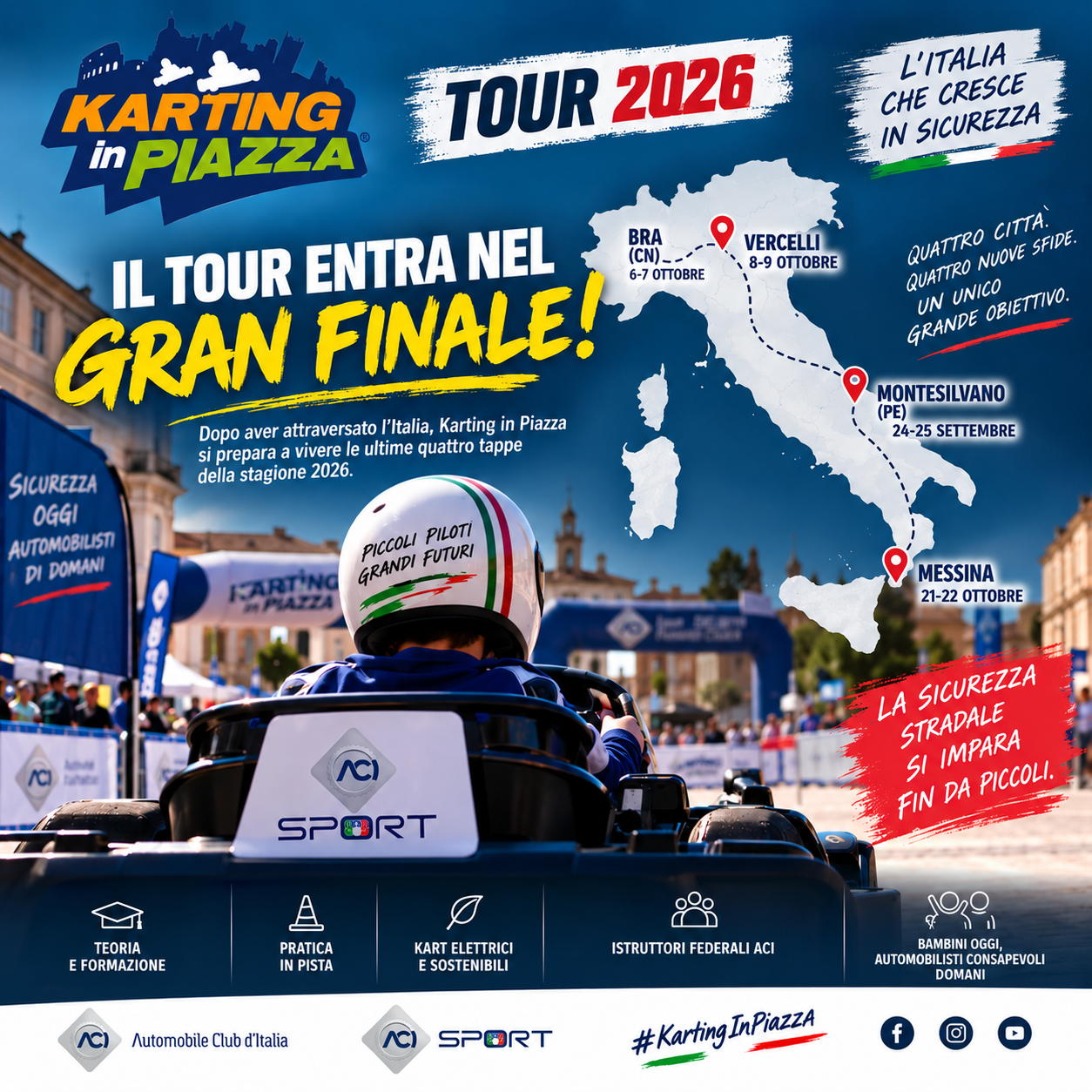 Karting in Piazza Tour 2026